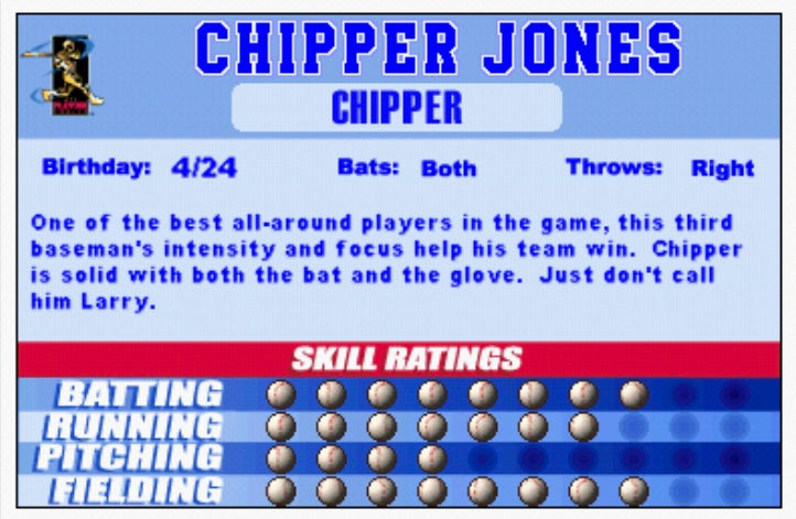 Chipper “Chipper” Jones Tee